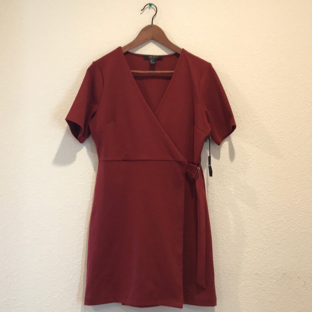 Retro wrap dress